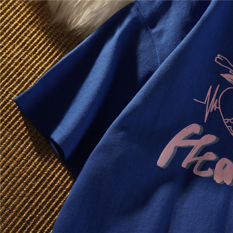 Áo Thun Nữ Ngắn Tay In Hình Gấu Thời Trang Hàn Quốc Mới