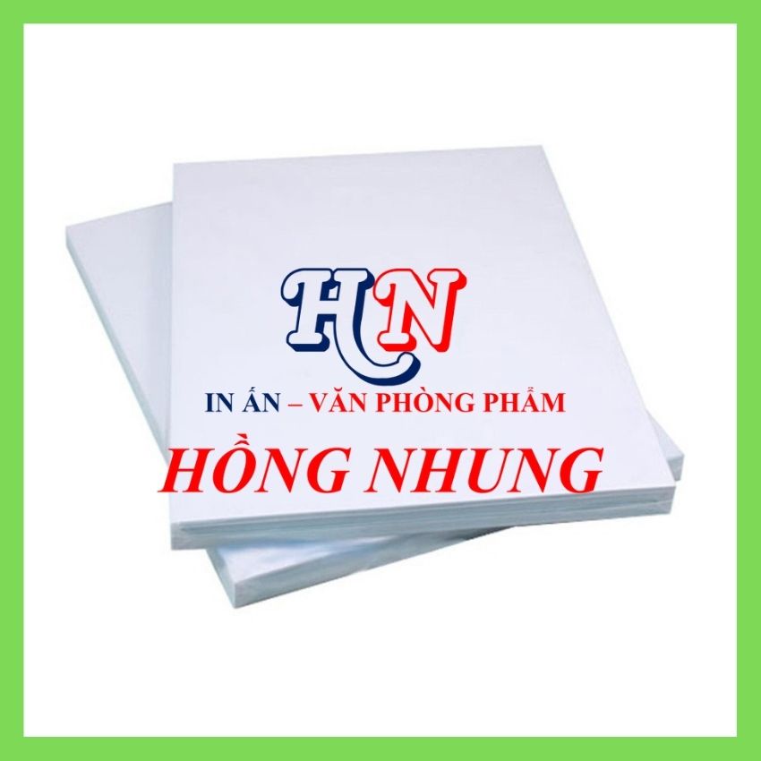 Bìa Thái A4, Xấp 100 Tờ, Định Lượng 180 gsm, giúp bạn in ấn, photo, Trang Trí