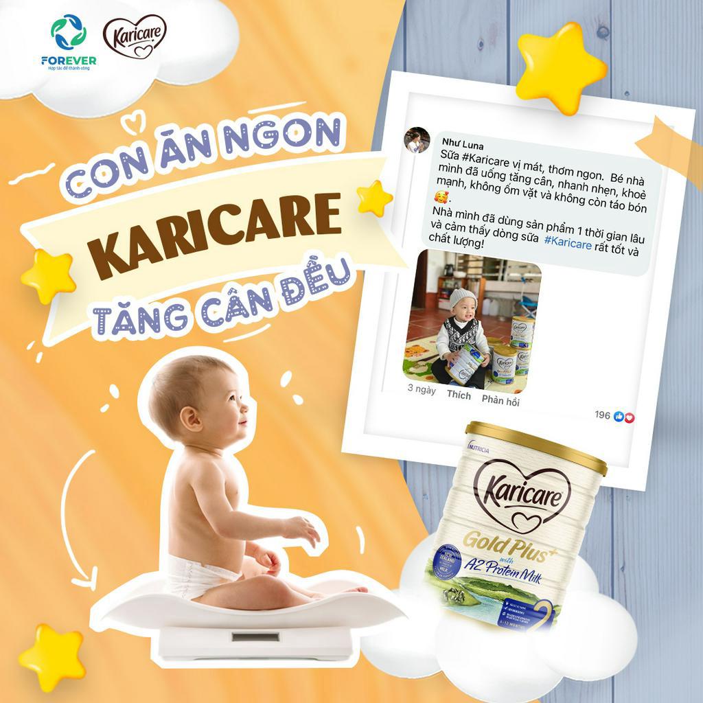 KARICARE GOLD PLUS A2 PROTEIN SỐ 3 900G