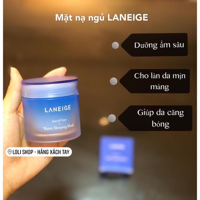 Laneige Mặt Nạ ngủ Laneige Water Sleeping Mask 15ml 70ml 100ml