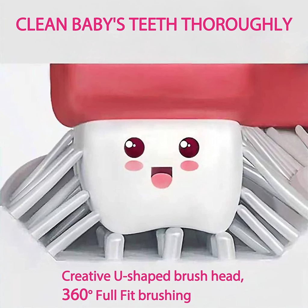Bàn Chải Đánh Răng Silicon Cho Bé 2-12 Tuổi P00272