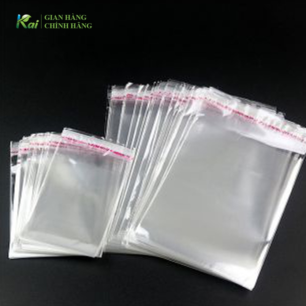 01 Kg Túi Bóng Kính - Túi OPP - Túi Dán Mép Giá Rẻ, đa dạng KÍCH THƯỚC, giá sỉ