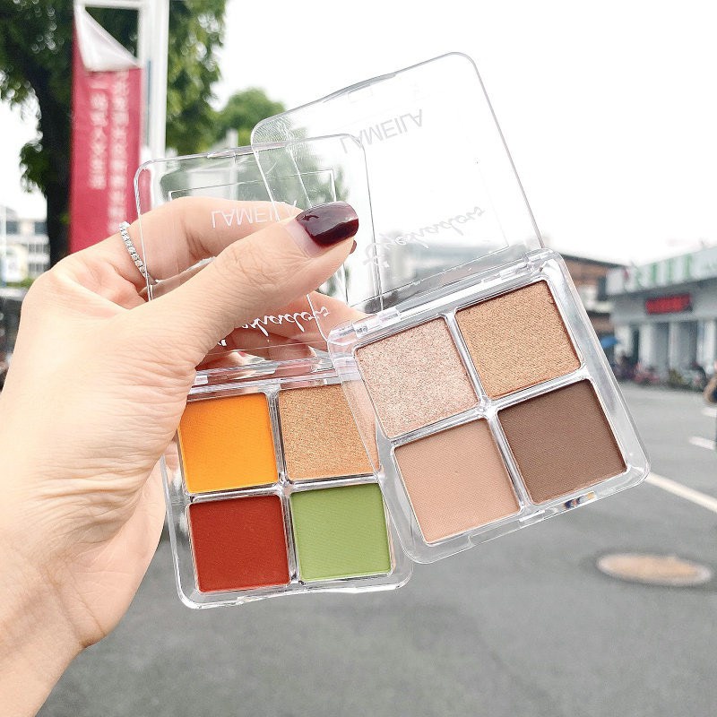 Bảng phấn mắt Lameila 4 ô màu