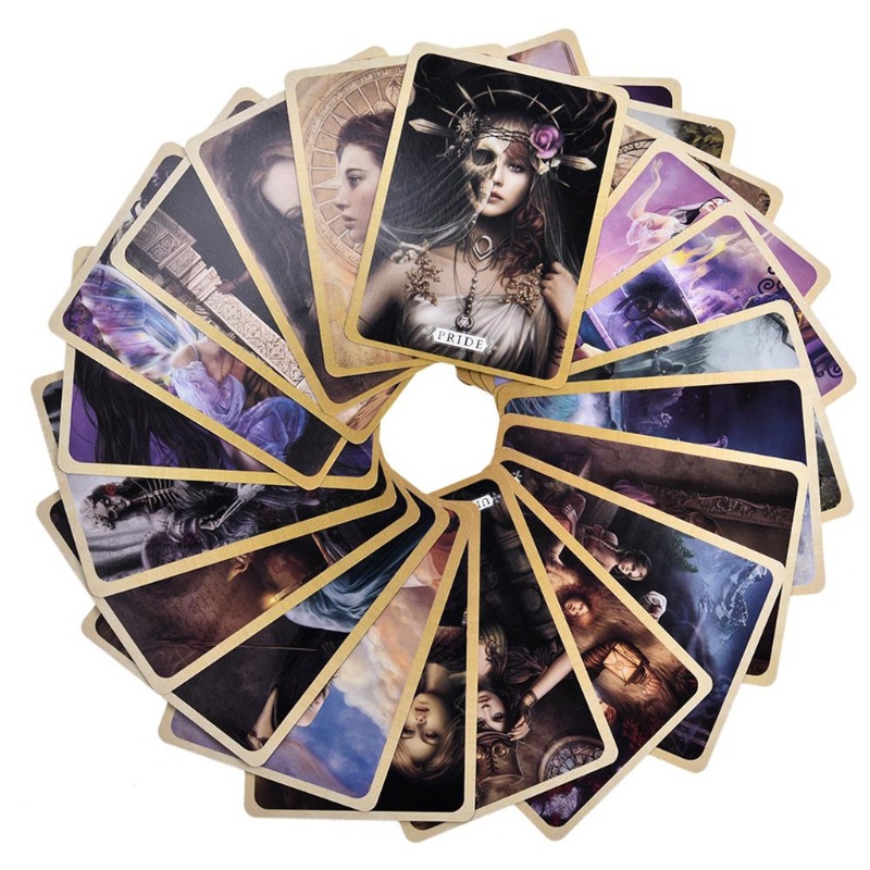 Bộ 36 lá bài tarot in hình thông điệp lời nói chuyện