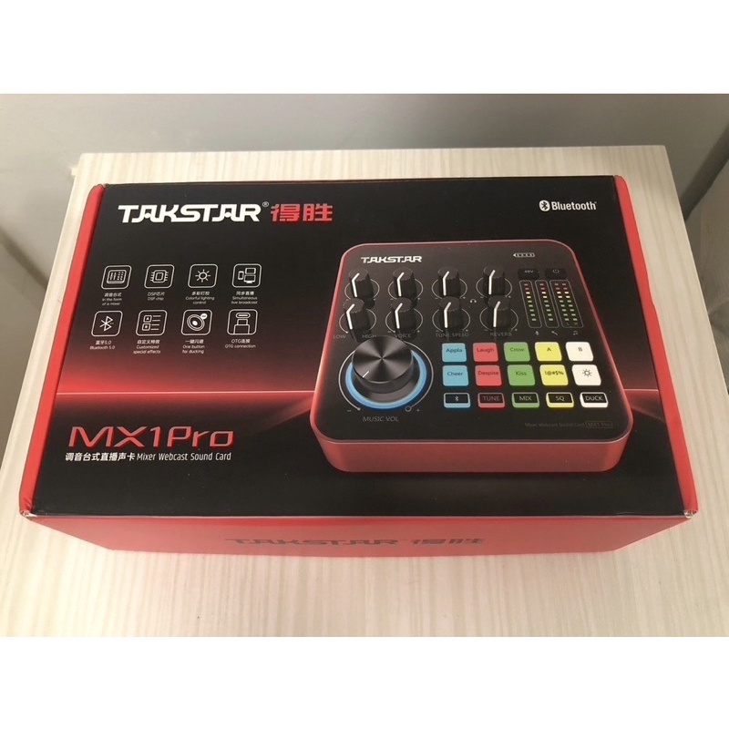 Sound Card TAKSTAR MX1-PRO Thu âm Livestream chuyên nghiệp mẫu mới nhất 2021 bảo hành 1 năm