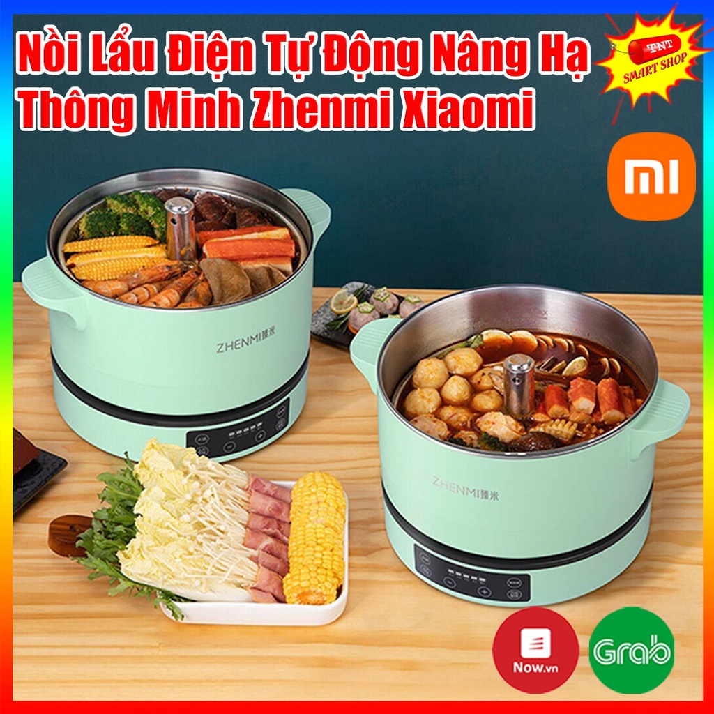 Nồi Lẩu Điện Tự Động Nâng Hạ Thông Minh Zhenmi Xiaomi - Nồi Lẩu Thang Máy Đa Chức Năng - Nồi Tích Hợp Đun