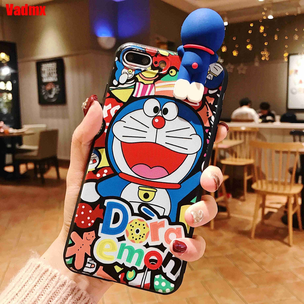 Ốp lưng hình Doraemon cho iPhone 11 Pro Max 6.1 5.8 6.5 XS Max XR X