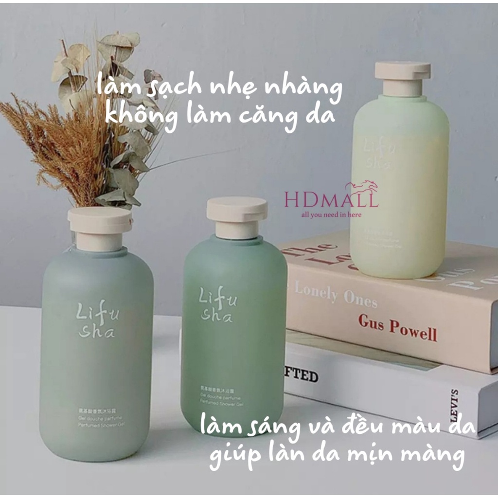 Sữa Tắm Nước Hoa Dưỡng Thể Lifusha, Mùi Hương Đặc Biệt Thư Giãn 300ml | BigBuy360 - bigbuy360.vn