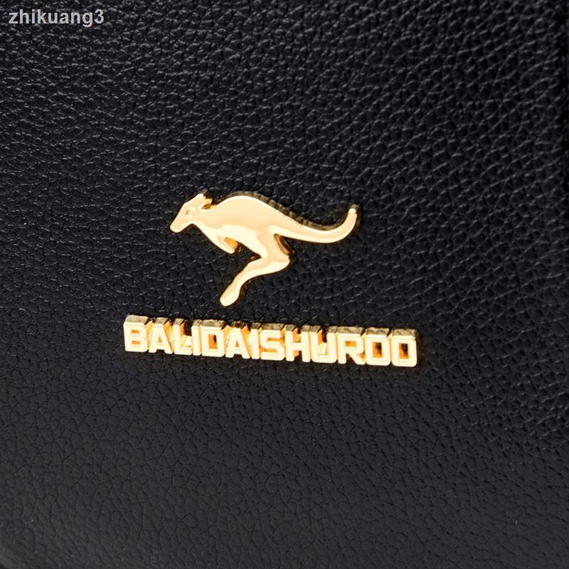 Bé Gái Boutique Túi Kangaroo Da Thật Chính Hãng Họa Tiết Ba Lô Nữ 2021 Thời Trang Thường Ngày Ba Lô Da Mềm Túi Du Lịch Dung Tích Lớn