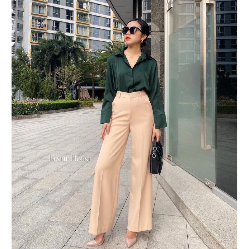 QUẦN SUÔNG LƯNG CAO TÔN DÁNG HÀNG VNXK ❤️ FREE SHIP❤️QUẦN CULOTTES NỮ LƯNG CAO CHE BỤNG