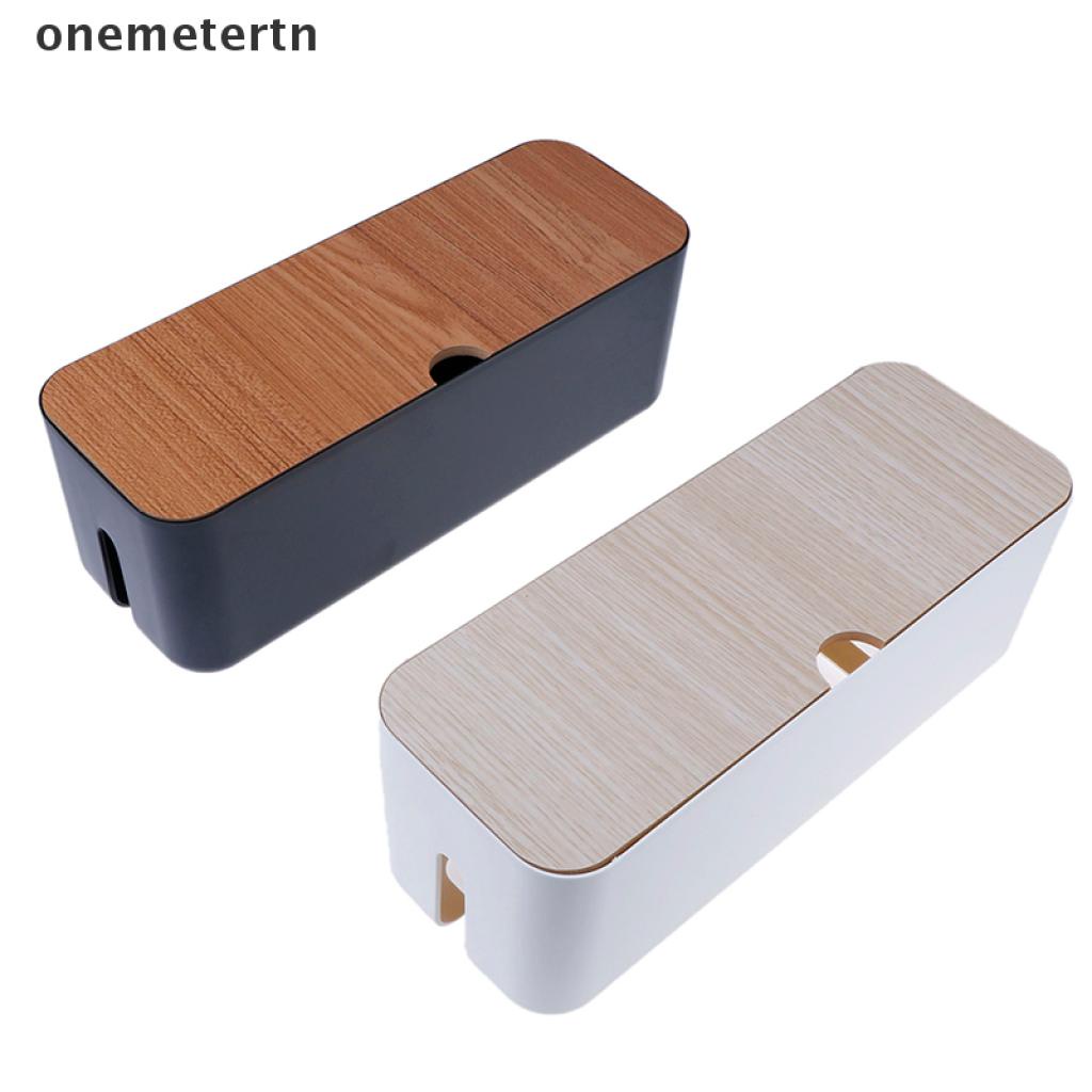 Hộp Đựng Ổ Cắm Điện / Dây Cáp Màu Bạc Tiện Dụng