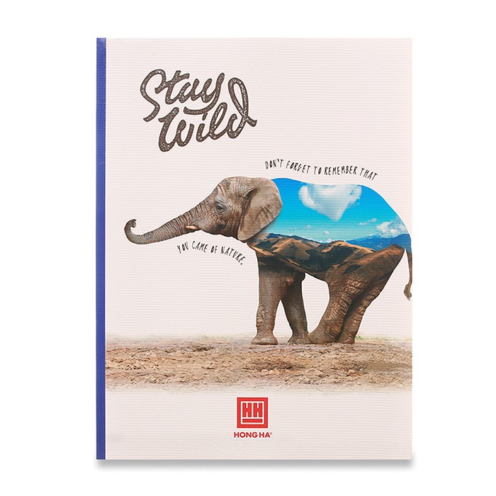 Vở 4 ô ly 200 trang Class Stay Wild 0412 giấy dày(10 quyển)