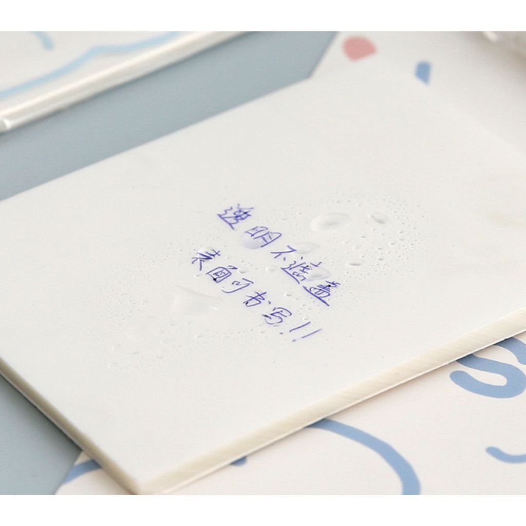 Giấy note ghi chú trong suốt TELADO CREAM BEAR