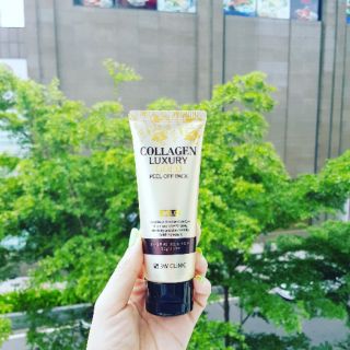 👉mặt nạ vàng gel collagen dạng lột của 3w clinic
