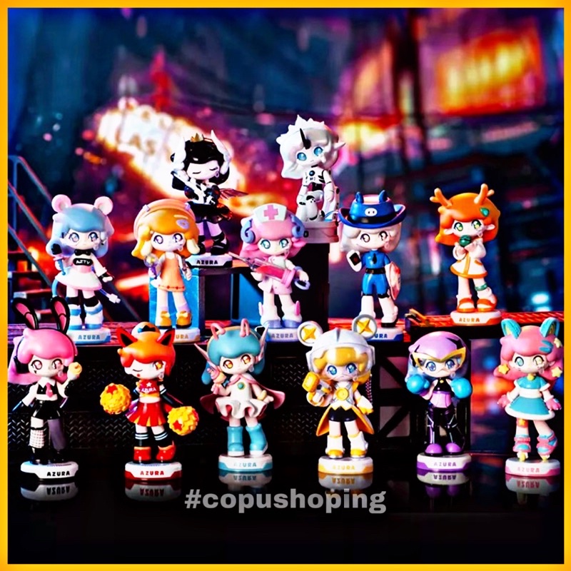 Mô hình AZURA phiên bản chiến đấu siêu thú Animal Fighting Match Series Pop Mart