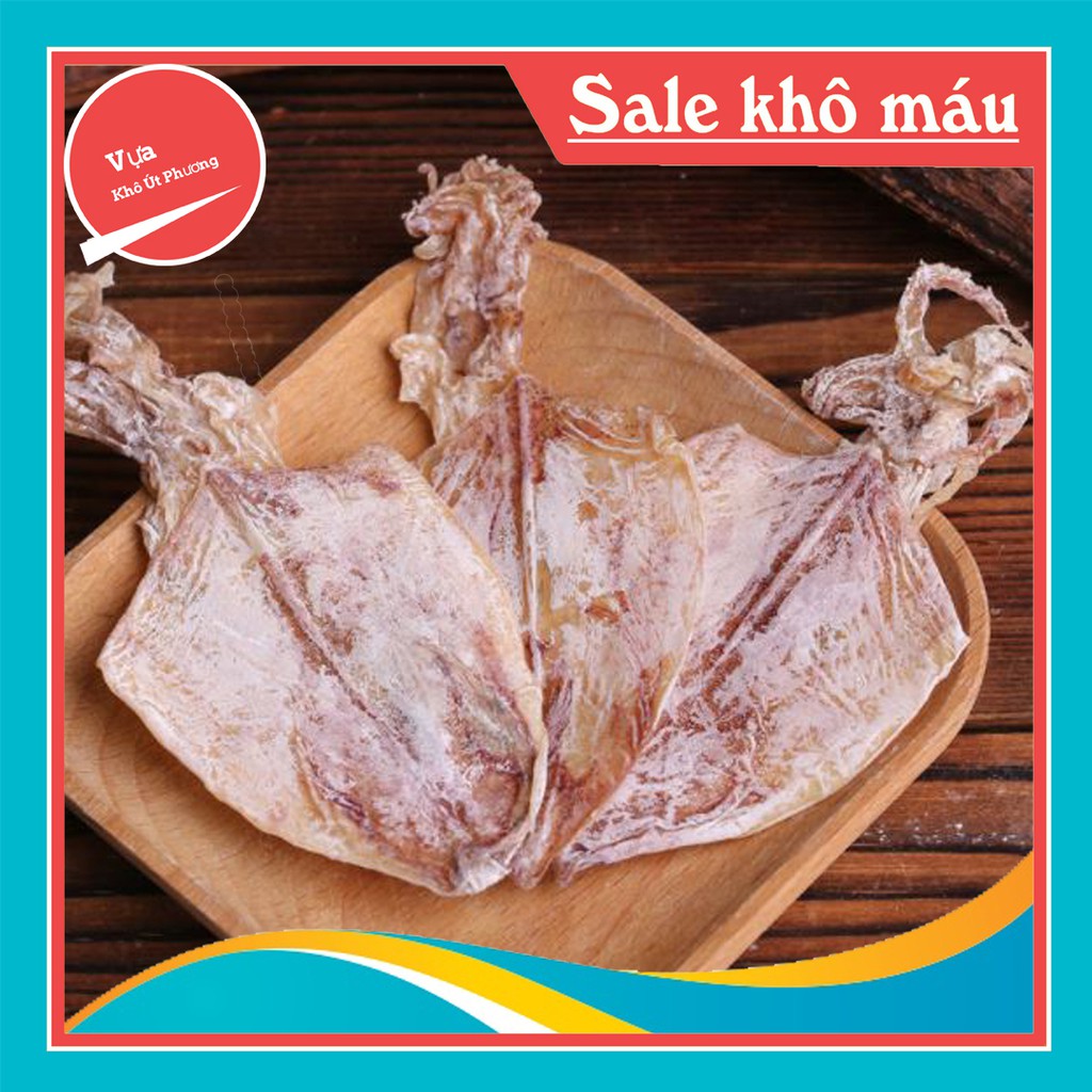 [GIÁ HỦY DIỆT] Khô Mực Nguyên Con ( 1 con ) Biển Cà Mau, To Bằng 4 Ngón Tay, được câu và phơi xẻ trực tiếp trên tàu | BigBuy360 - bigbuy360.vn