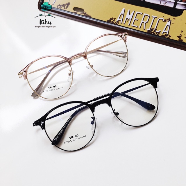 Kính nữ gọng tròn TR90.2736 | BigBuy360 - bigbuy360.vn