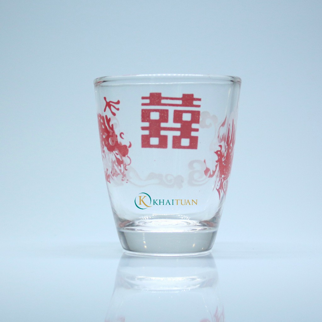 BỘ 12 LY THỦY TINH UỐNG TRÀ NHỎ 80ML - 14HBTVP