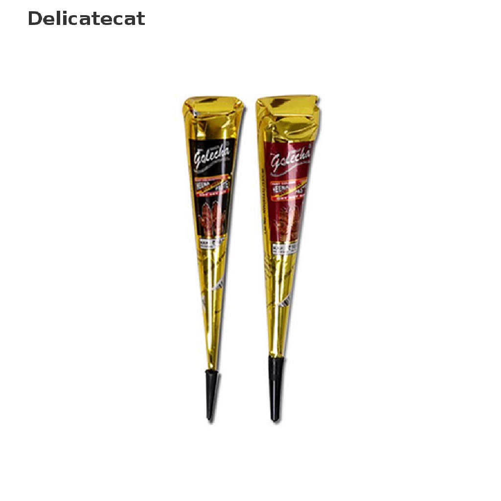 Bộ 3 tuýp màu vẽ Henna tạm thời trang trí cơ thể | BigBuy360 - bigbuy360.vn