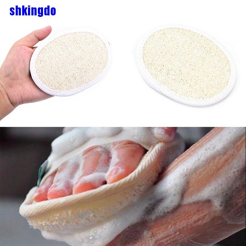 [Hàng mới về] Bông tắm tẩy tế bào chết bằng xơ mướp tự nhiên