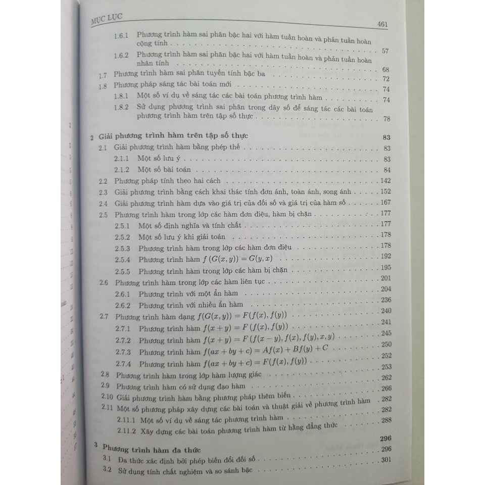 Sách - Chuyên khảo Phương Trình Hàm