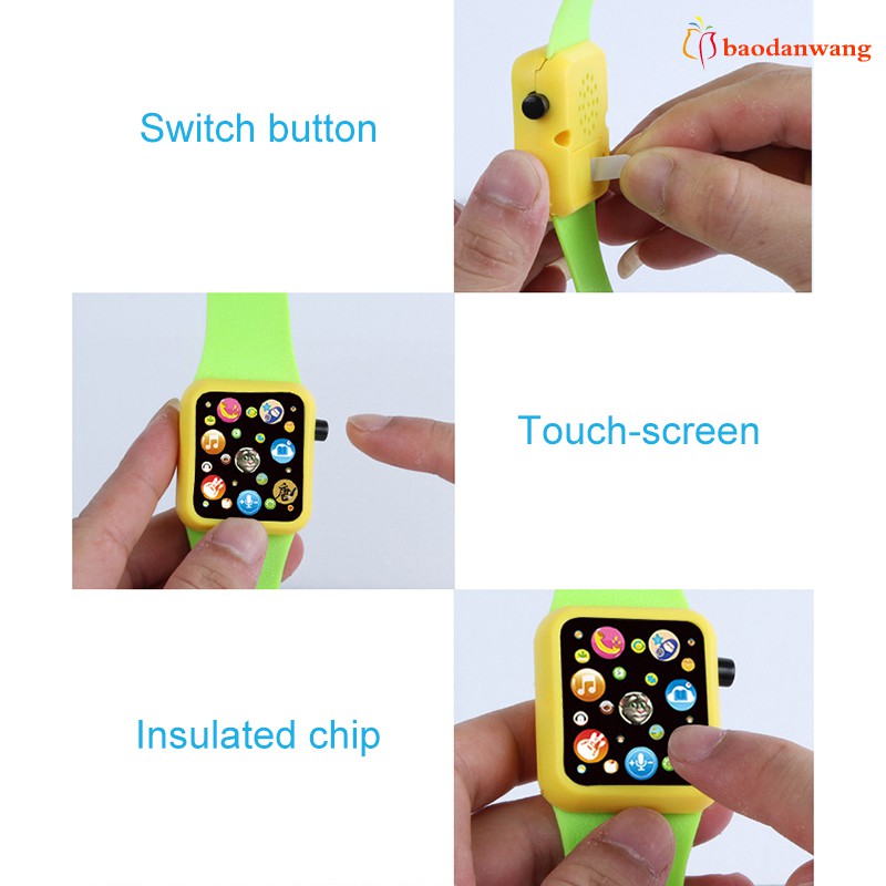 Đồng Hồ Đeo Tay Thông Minh Màn Hình Cảm Ứng 3d Cho Bé | BigBuy360 - bigbuy360.vn