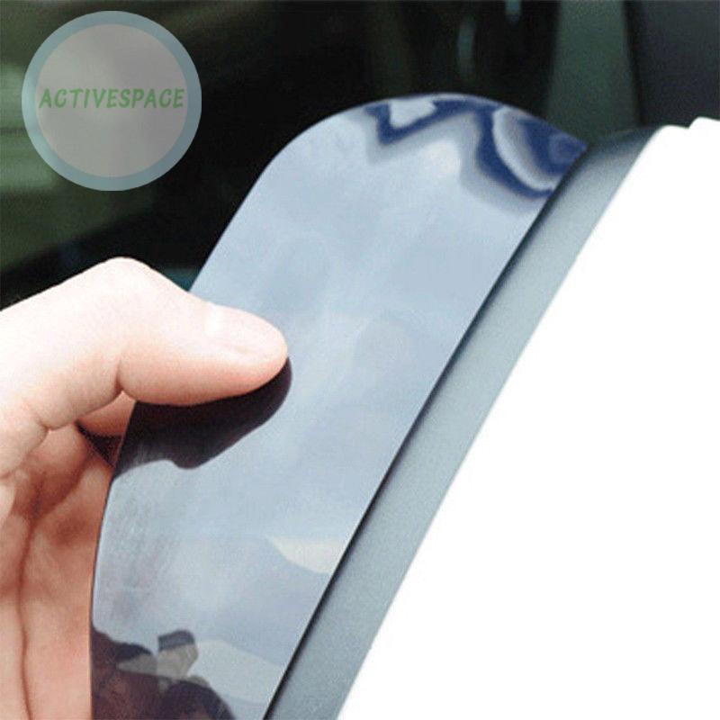 Set 2 tấm chắn bảo vệ kính chiếu hậu xe hơi làm từ nhựa PVC tránh nắng / mưa tiện dụng