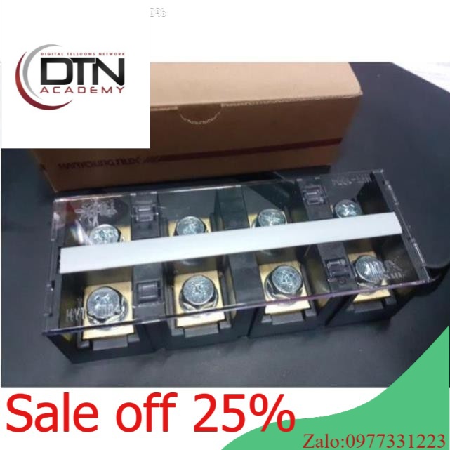 HanYoung Domino - cầu đấu điện 4P: HYT-604, 20A, 30A, 60A, 100A Hanyoung Nux