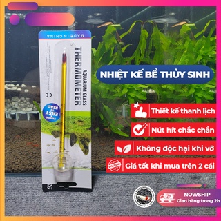 Nhiệt kế bể thủy sinh - nhiệt kế bể tép - đo nhiệt độ nước bể tép cảnh - phụ kiện thủy sinh cá tép cảnh Tép Xinh Aqua