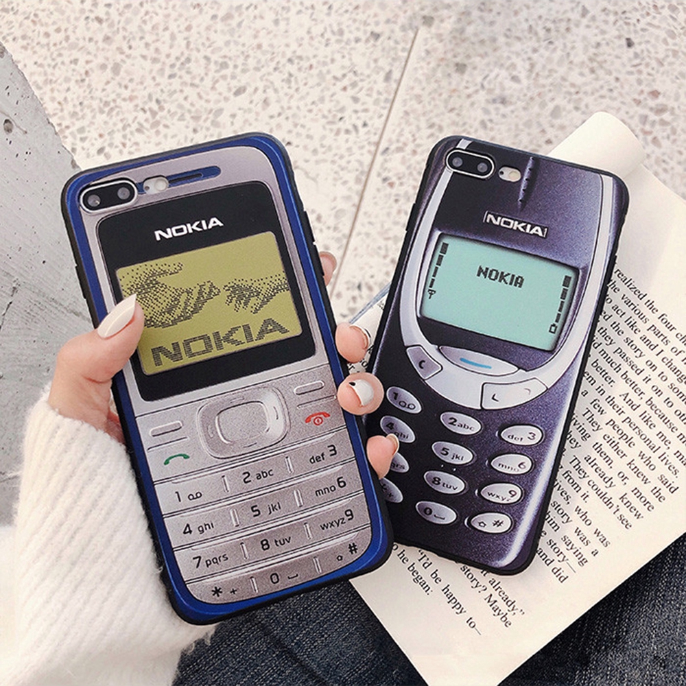 Ốp lưng hình điện thoại Nokia cổ điển cho điện thoại IPhone 6 6sPlus 7 7 Plus X XR Xs Max | BigBuy360 - bigbuy360.vn