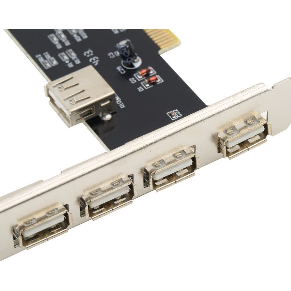 Card PCI -&gt; USB 2.0 ( NEC ) , bộ chuyển từ PCI sang 4 cổng Usb 2.0 NEC