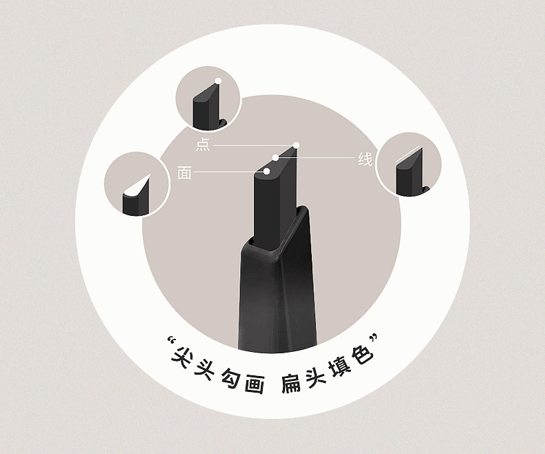 (Hàng Mới Về) Bút Kẻ Lông Mày Xixi Thiết Kế Hai Đầu Chống Thấm Nước Trang Điểm Tự Nhiên Lâu Trôi | BigBuy360 - bigbuy360.vn