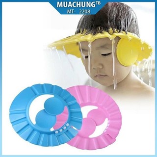 Mũ gội đầu cho bé yêu- có bịt tai🥰🥰🥰