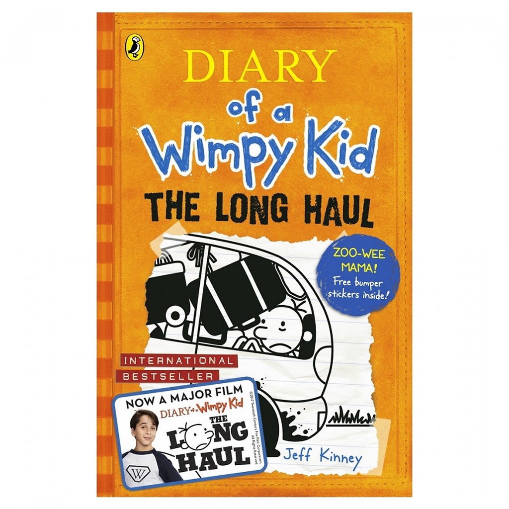 Truyện: Nhật Ký Chú Bé Nhút Nhát: Diary Of A Wimpy Kid 09: The Long Haul ( Bản Tiếng Anh)