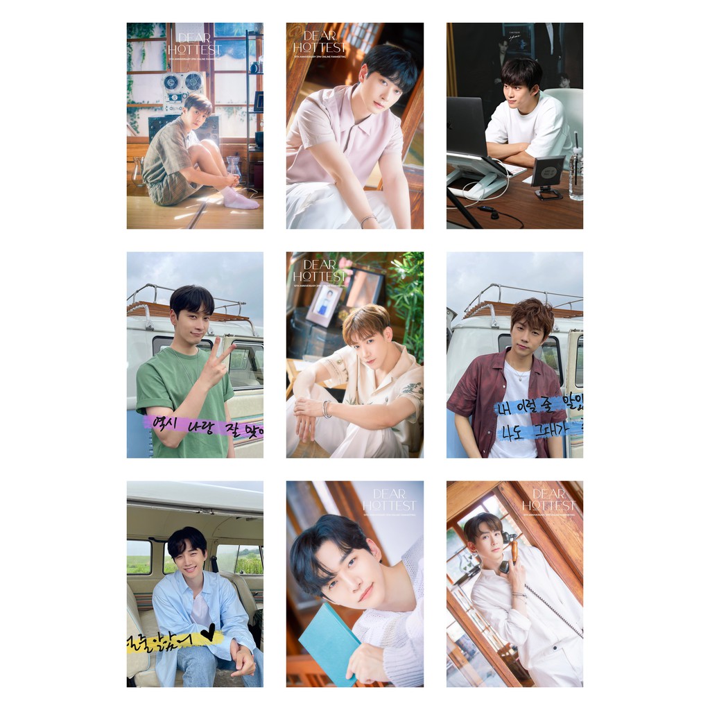 Lomo card 45 ảnh 2PM - Dear. HOTTEST