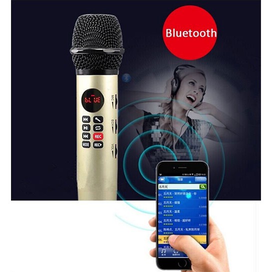 Micro Loa Bluetooth L-598 Karaoke Thời Thượng Cực Hay