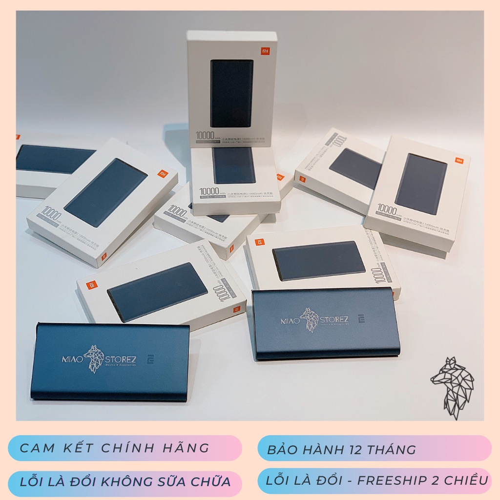 Miao - Pin sạc dự phòng Polymer 10.000mAh Xiaomi Mi 18W Fast Charge Power Bank 3