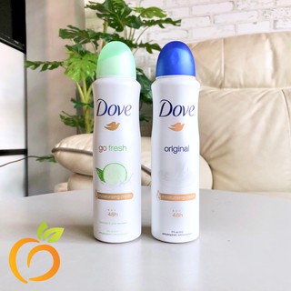 Xịt khử mùi dove moisturising cream 48h