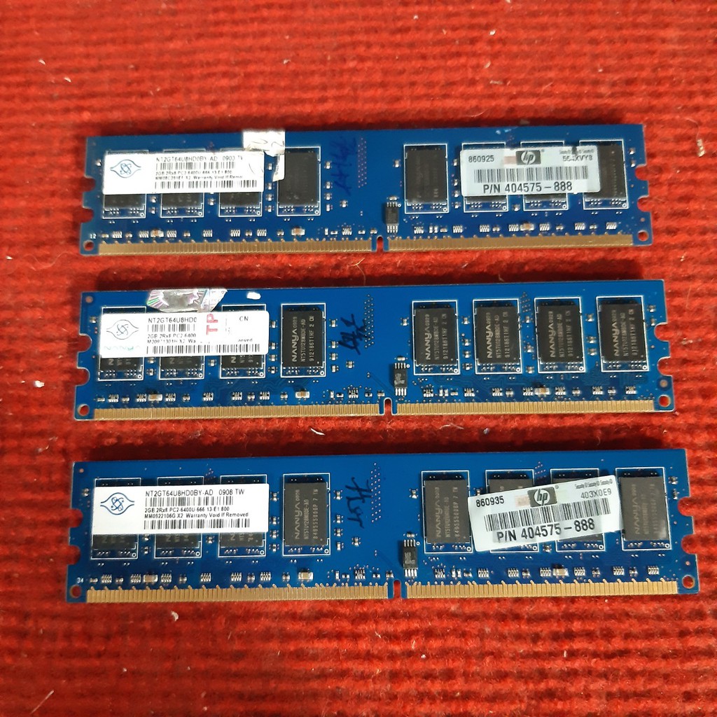 Ram DDR2 2GB Ram máy tính DDR2 2GB lắp G31 G41