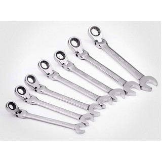 Cờ lê vòng miệng tự động lắc léo đủ size 8-25mm sata 46421-46415