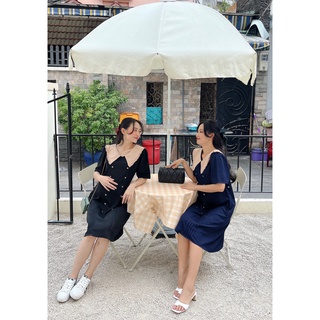 Đầm Bầu công sở lịch sự.