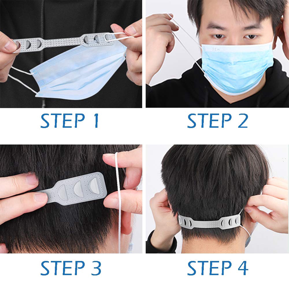 Đai đeo khẩu trang 3/6 móc nối dài linh hoạt tiện dụng | BigBuy360 - bigbuy360.vn