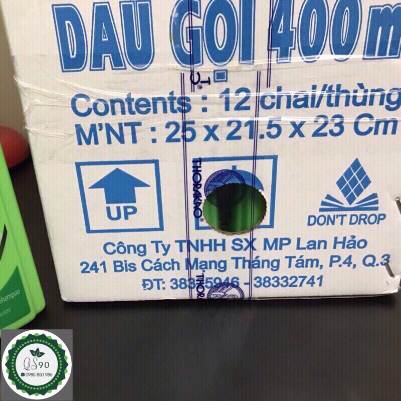 Dầu Gội Hoa Bưởi Thorakao 400ml,hsd 2026