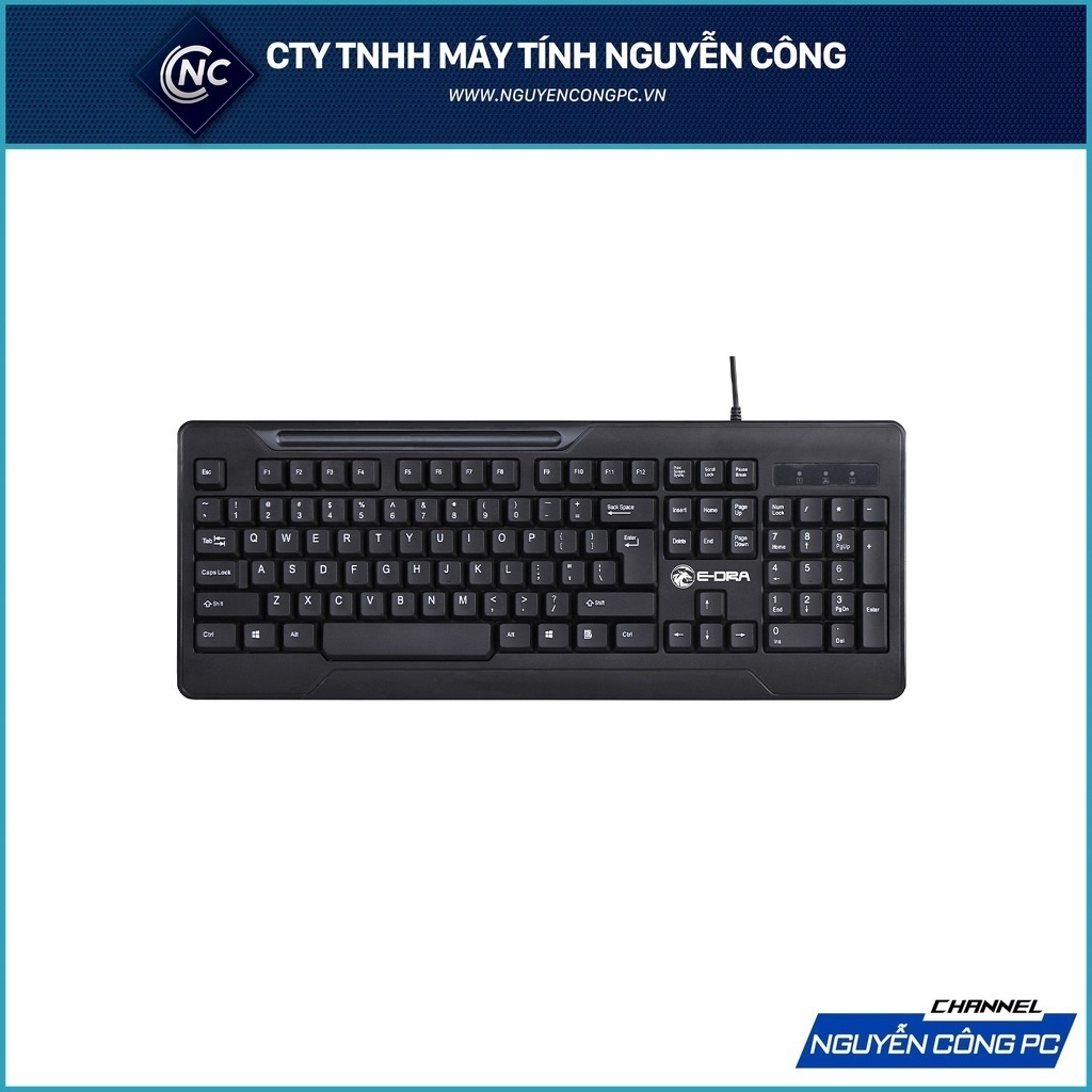 Bàn phím E-Dra EK501 Đen