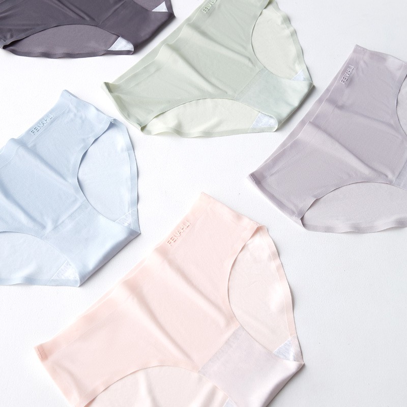 Quần lót nữ siêu mỏng thun lạnh không viền cao cấp QL11 | BigBuy360 - bigbuy360.vn