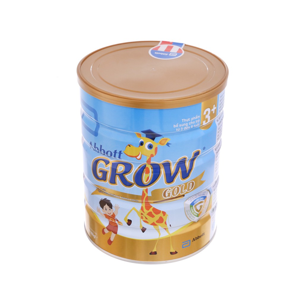 Sữa bột Abbott Grow Gold 3+ hương Vani (900g) tặng bộ Bowling hươu