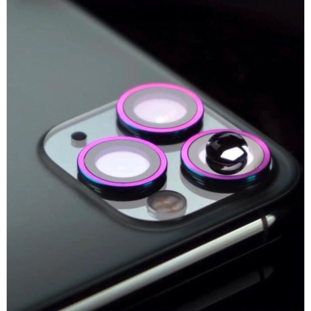 Vòng kim loại titan bảo vệ lens camera cho các dòng iphone 13  Pro Max / 13 Pro / 13 12 Pro Max/ 12 Pro