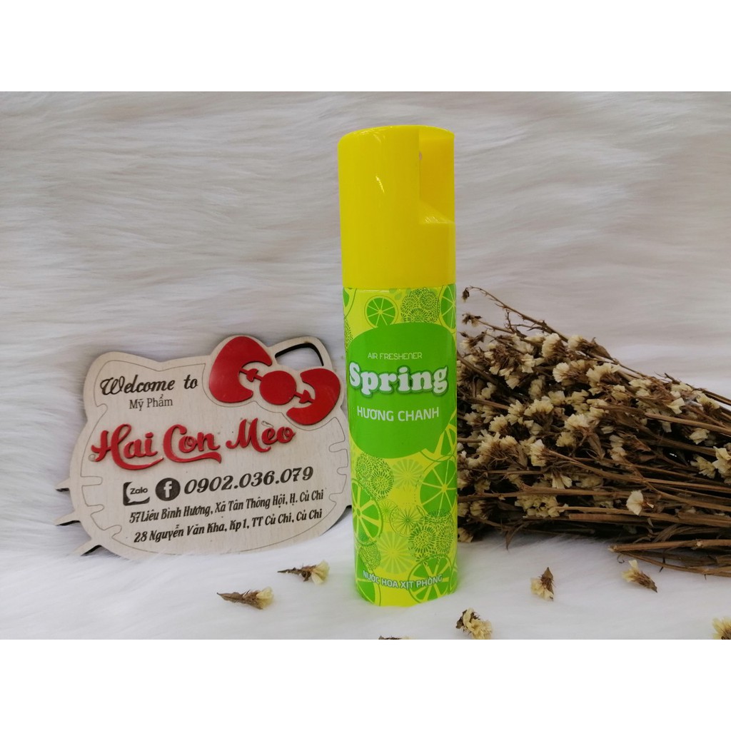 xịt phòng spring 280ml