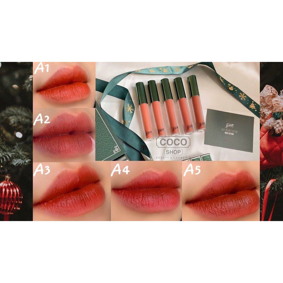 Son kem lì Bbia Last Velvet Lip Tint Asia Edition -[Coco Shop]