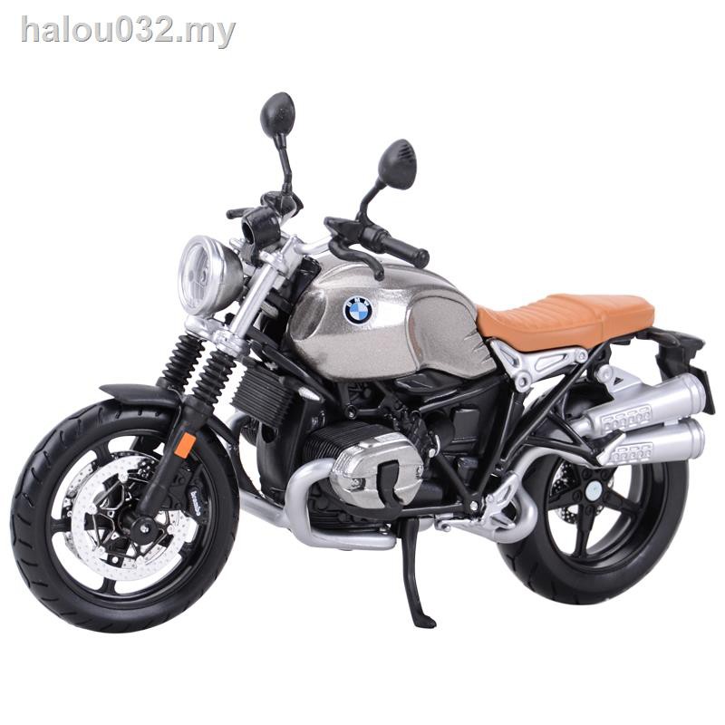 Mô Hình Xe Mô Tô Bmw Rninet Latte Kawasaki H2 Ninja Tomahawk Bằng Hợp Kim Tỉ Lệ 1: 12